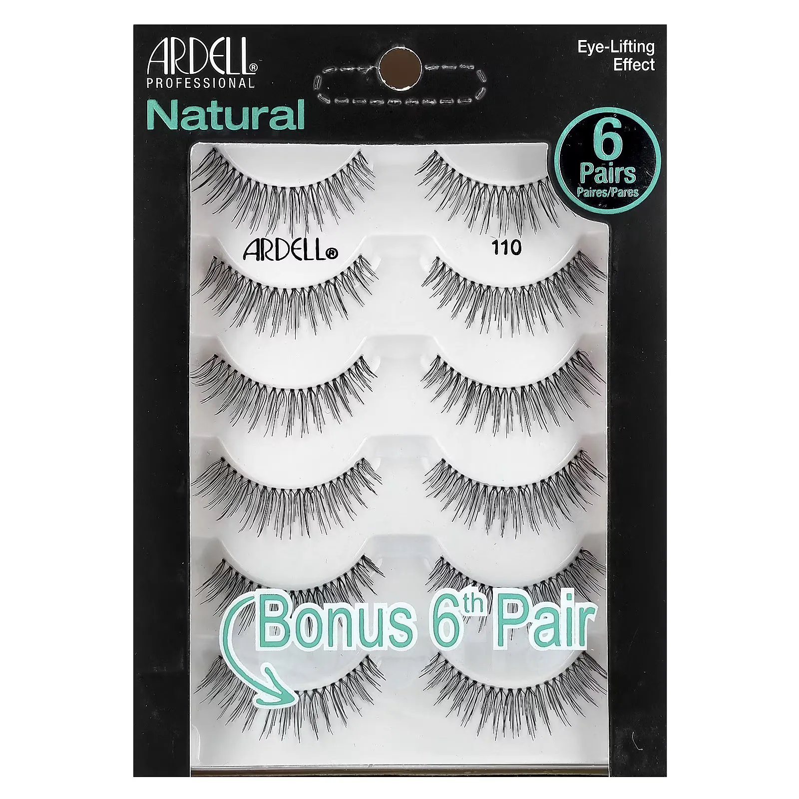 Ardell Natural Lashes 6 Pairs 120