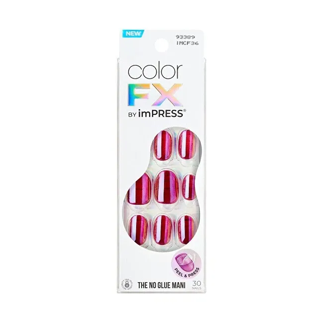 Kiss My Face imPRESS Color FX Around You Nails - Self-adhesive nails (30 pcs) donna