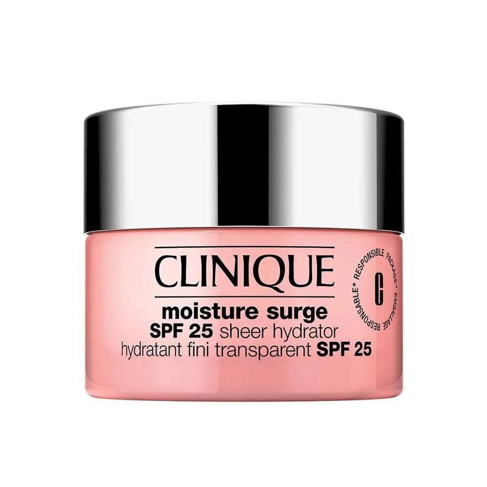 Clinique MOISTURE SURGE SPF 25 sheer hydrator 50ml donna 50ml