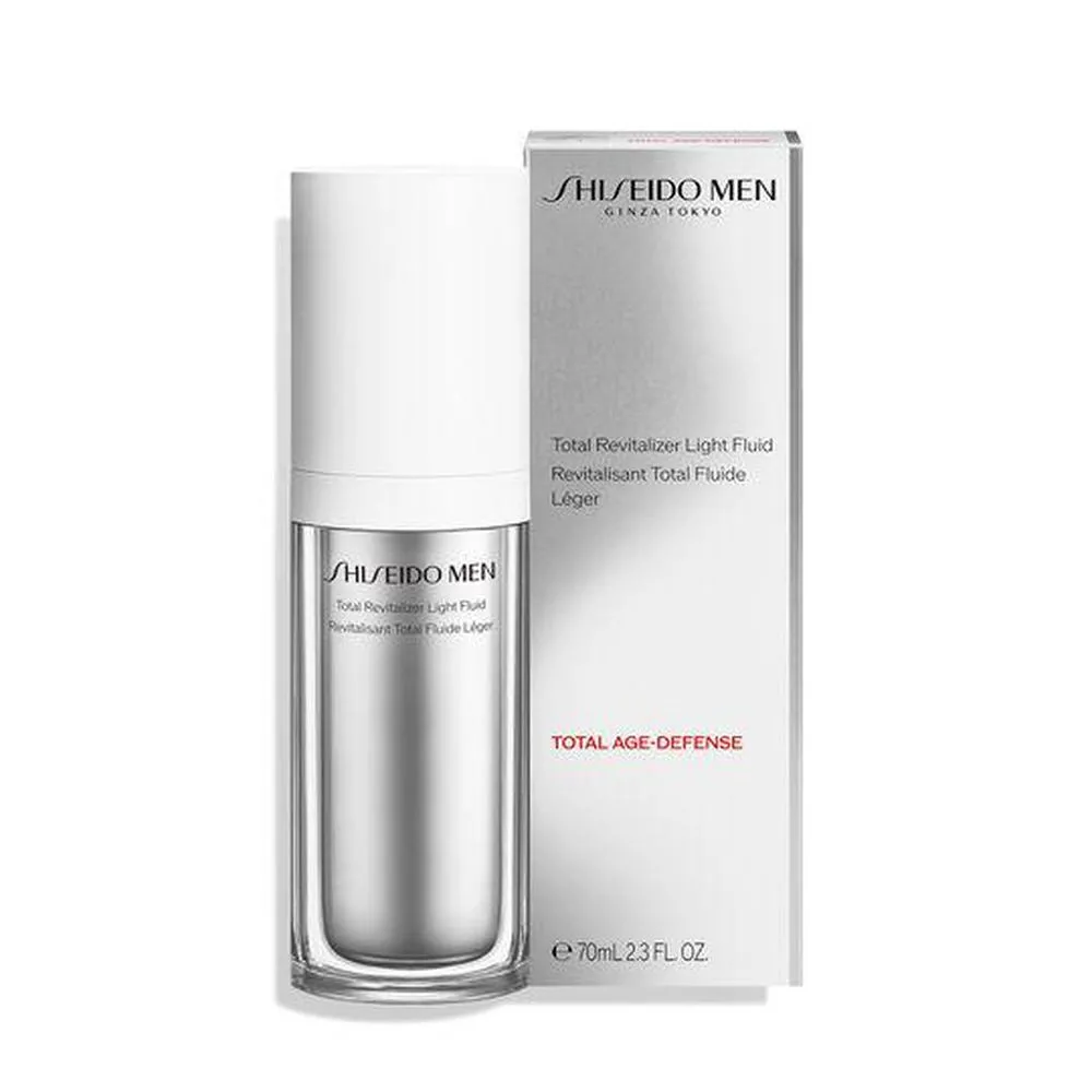 Shiseido MEN total revitalizer light fluid 70ml uomo 70ml