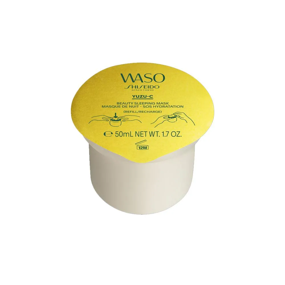 Shiseido WASO YUZU C beauty sleeping mask refill 50ml donna 50ml