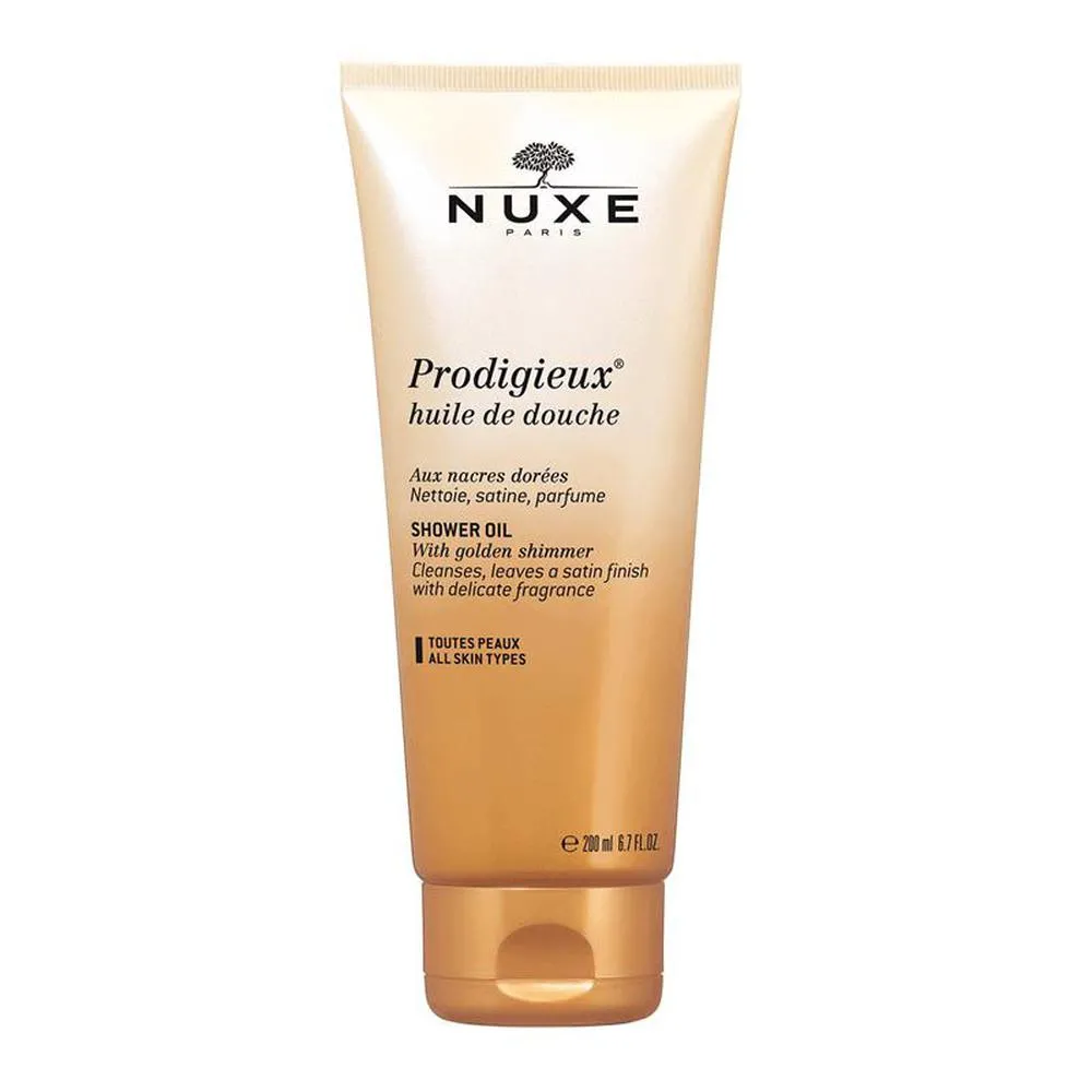Nuxe Prodigieux Golden Shimmer Shower Oil 200 ml