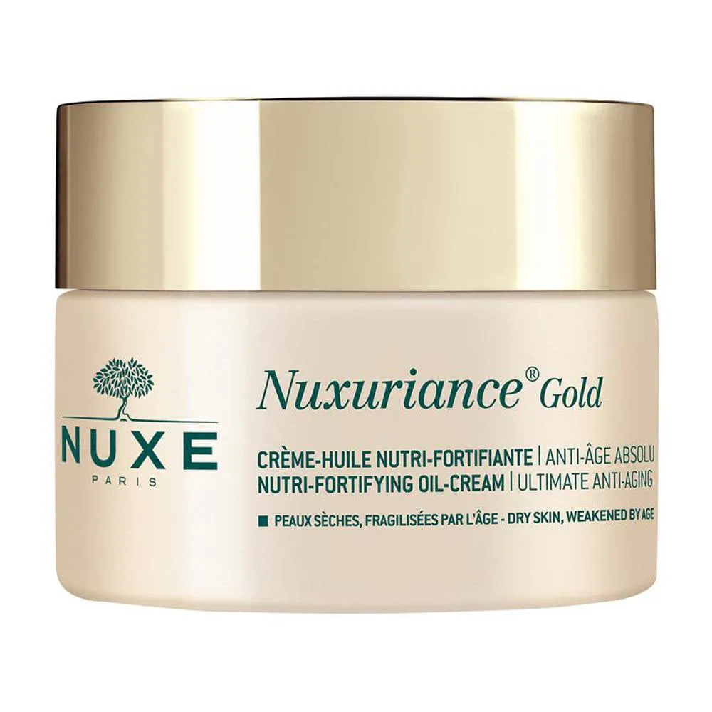 Nuxe Nuxuriance Gold Nutri Fortifying Oil Cream Crema rigenerante antiet per pelli secche 50ml Donna
