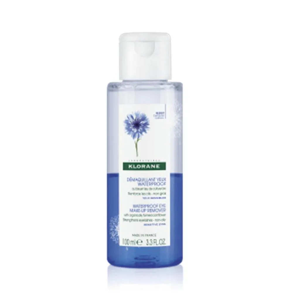 Klorane AL ACIANO DE CULTIVO ECO desmaquillante waterproof ojos sensibles 100 ml Unisex