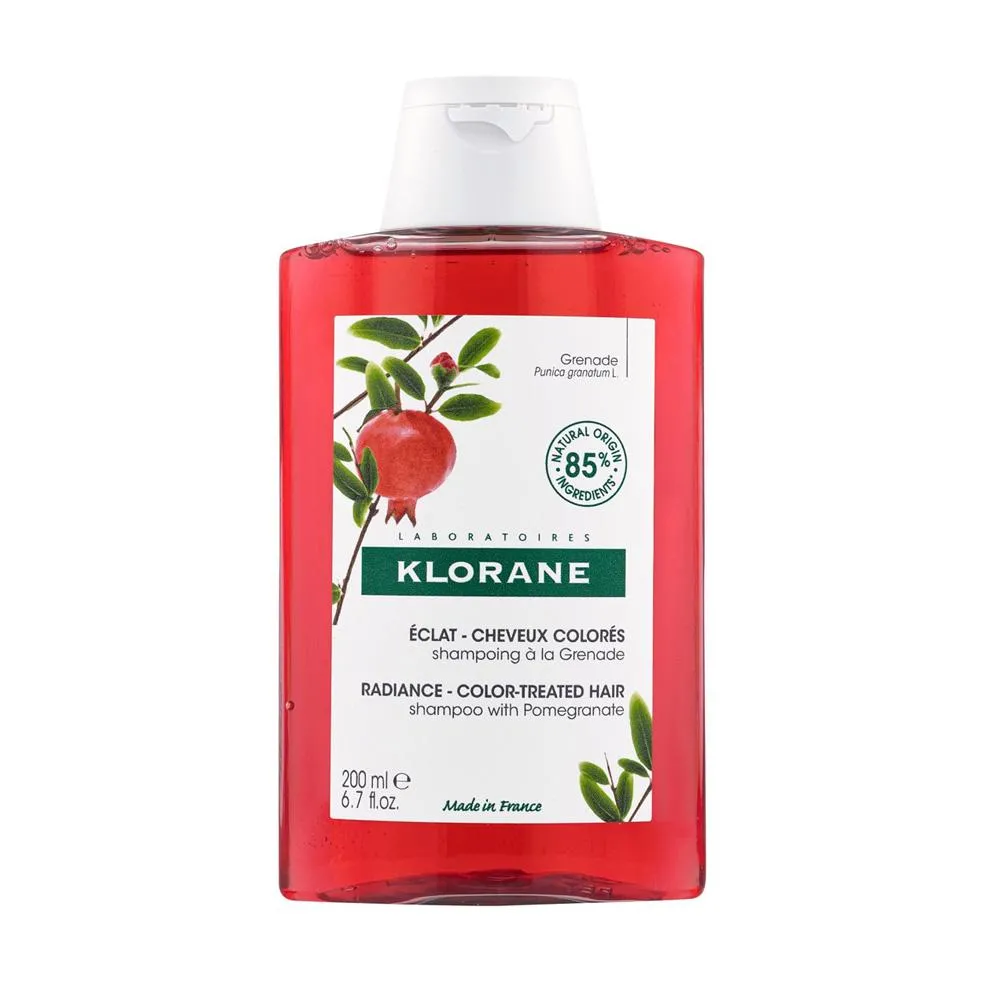 Klorane A LA GRANADA champ brillo para cabello con color 200 ml Unisex