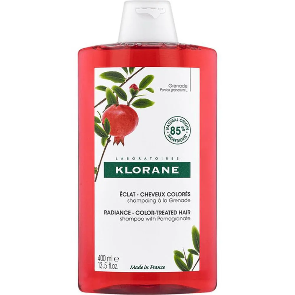 Klorane Shampoo Radiance Melograno Shampoo per ravvivare e proteggere il colore dei capelli 400ml Donna