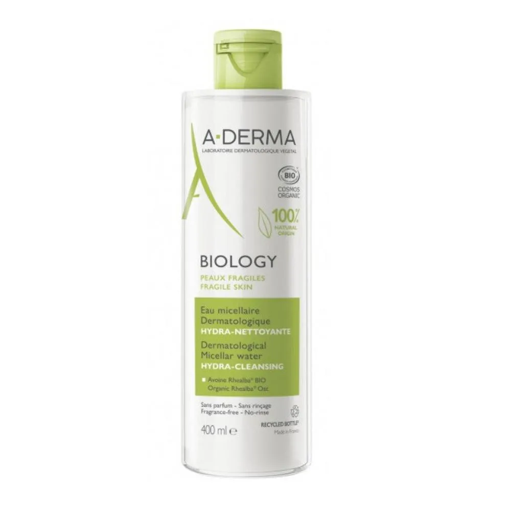 Aderma BIOLOGY agua micelar dermatolgica 400 ml Unisex