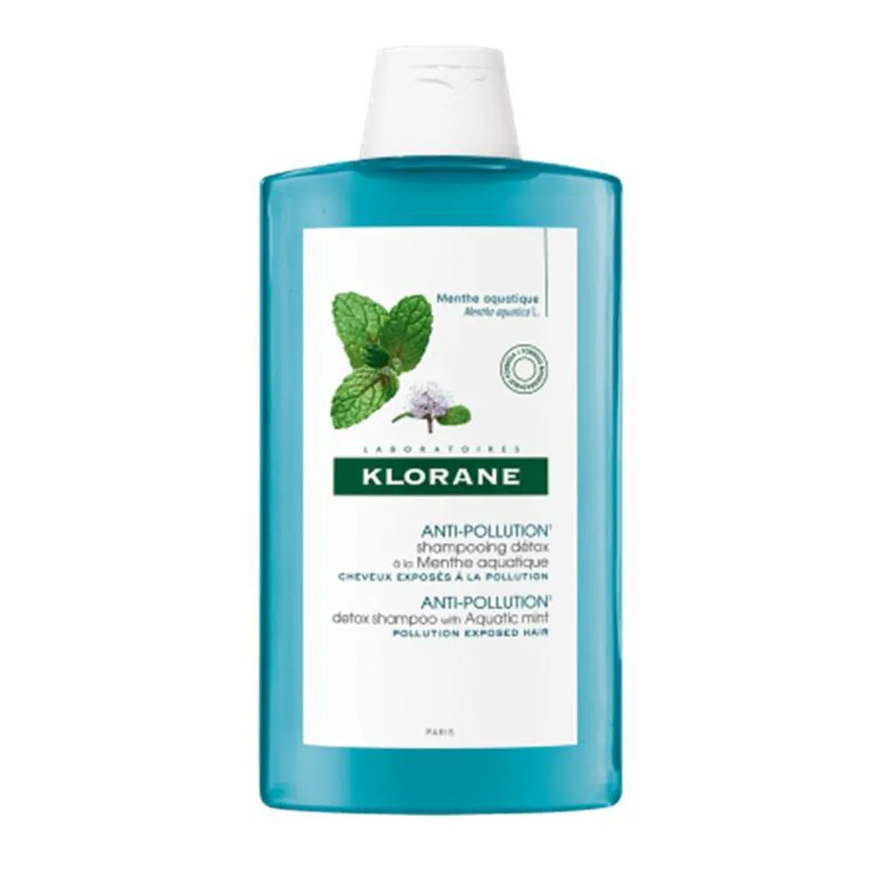 Klorane A LA MENTA BIO champ detox para cabello normal 400 ml Unisex