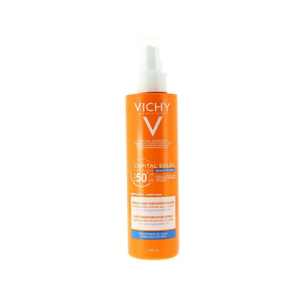 Vichy CAPITAL SOLEIL spray fluide invisible protection cellulaire SPF50 200ml unisex