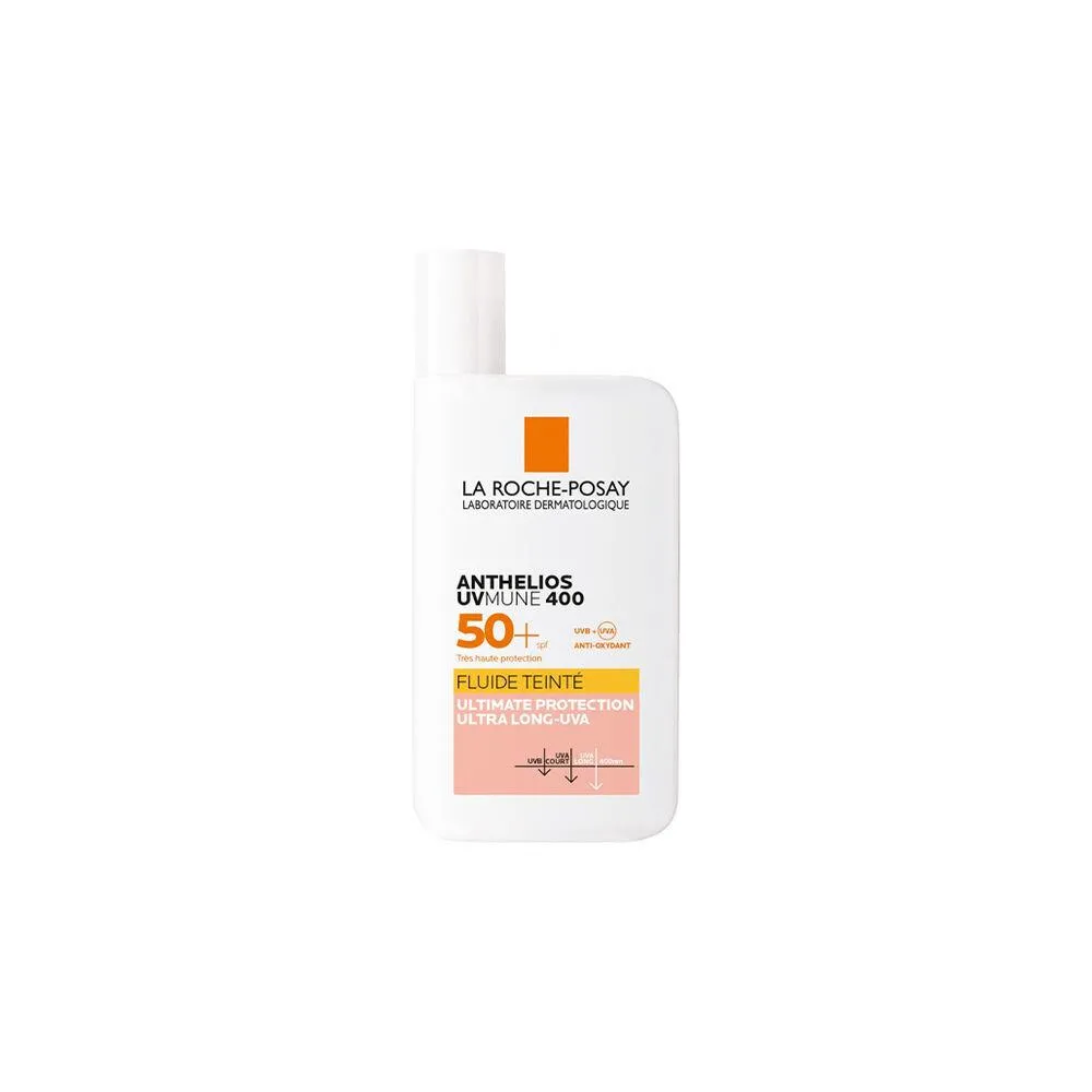 La RochePosay Anthelios UVMUNE 400 Fluido colorato SPF50 Crema solare per il viso 50ml Donna