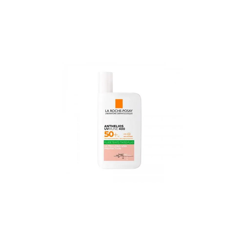 La Roche Posay ANTHELIOS UVMUNE 400 fluide invisible SPF50 con color 50ml donna 50ml