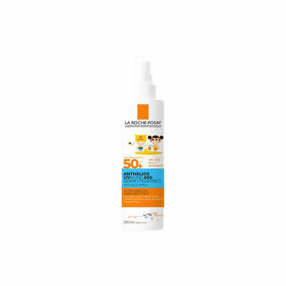 La RochePosay Anthelios Invisible Spray SPF 50 Spray protettivo ultraleggero per bambini unisex 200ml