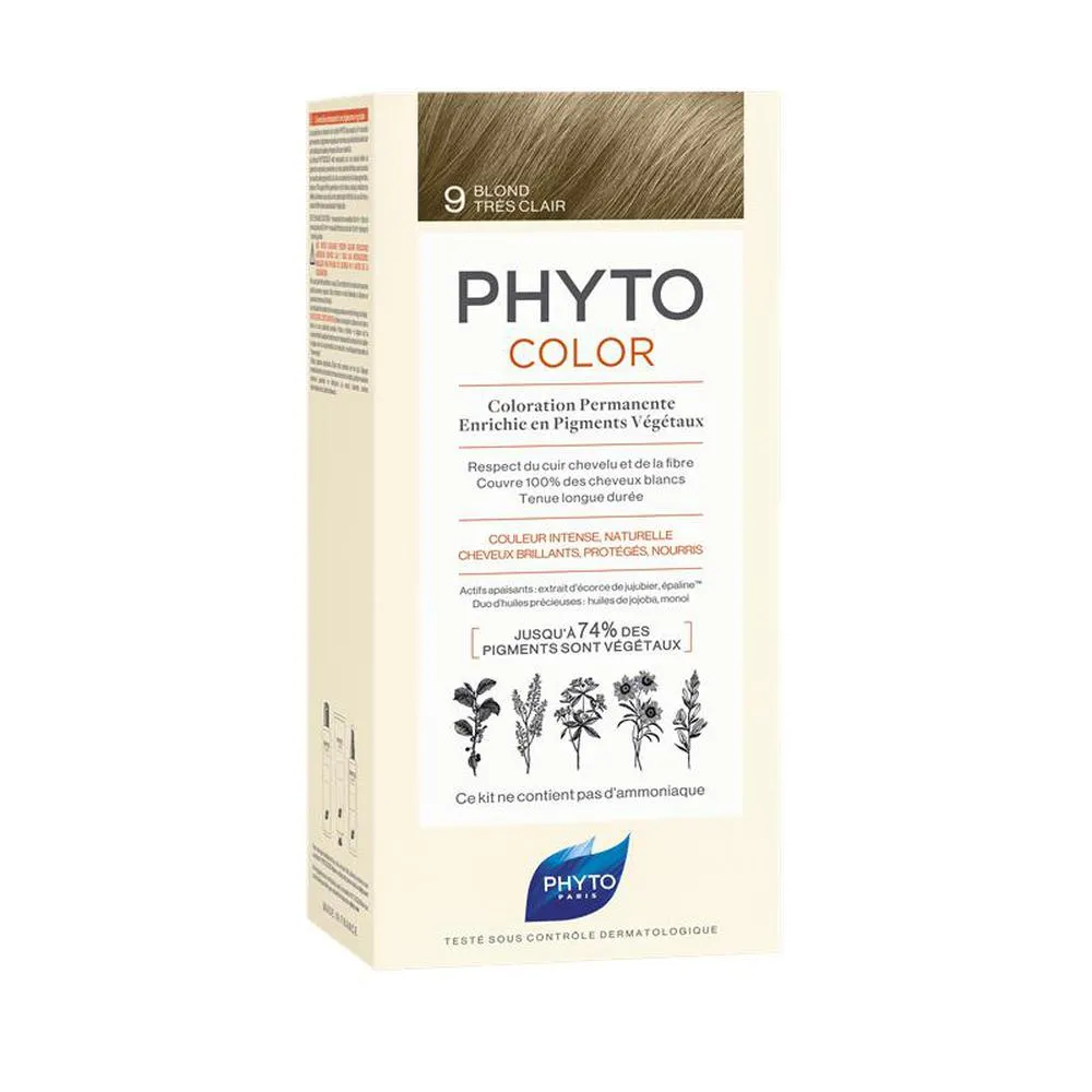 Phyto PHYTOCOLOR 9rubio muy claro Donna