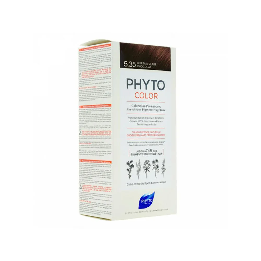 Phyto PHYTOCOLOR 535castao claro chocolate Donna