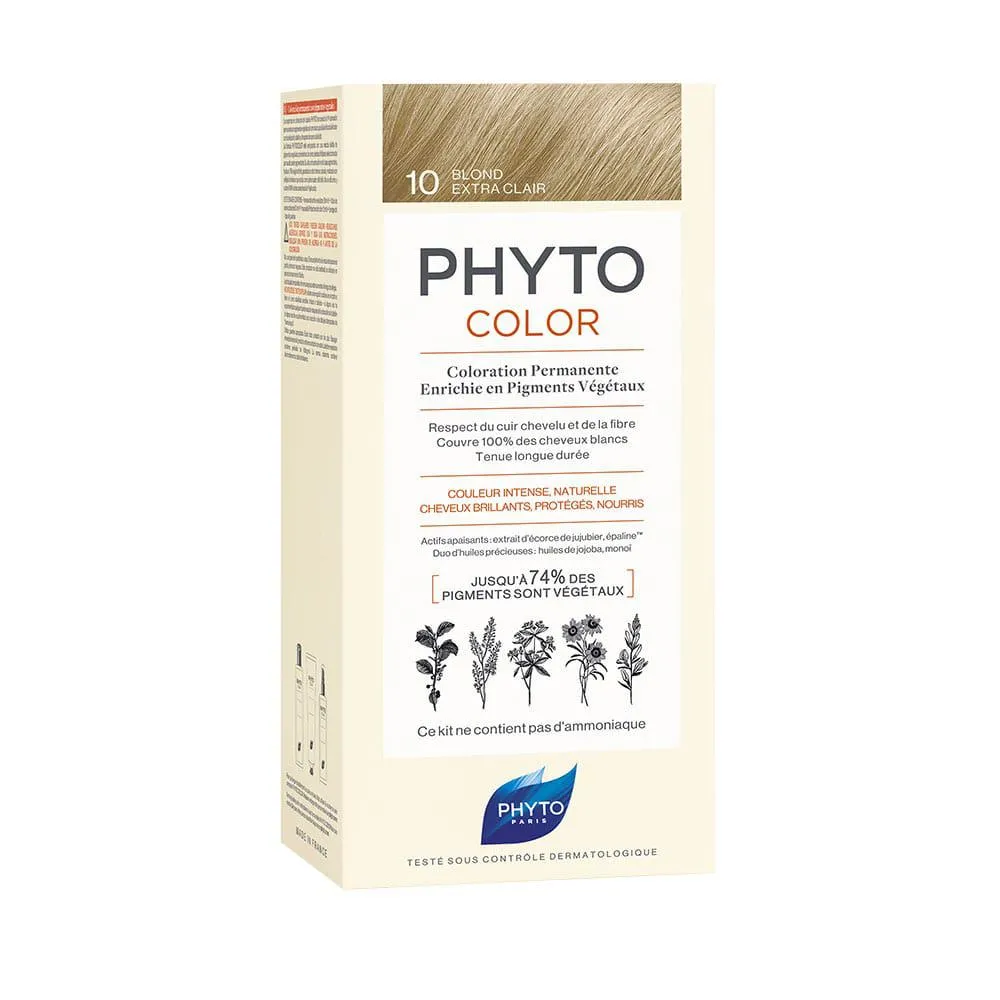 Phyto PHYTOCOLOR 10rubio extra claro Donna