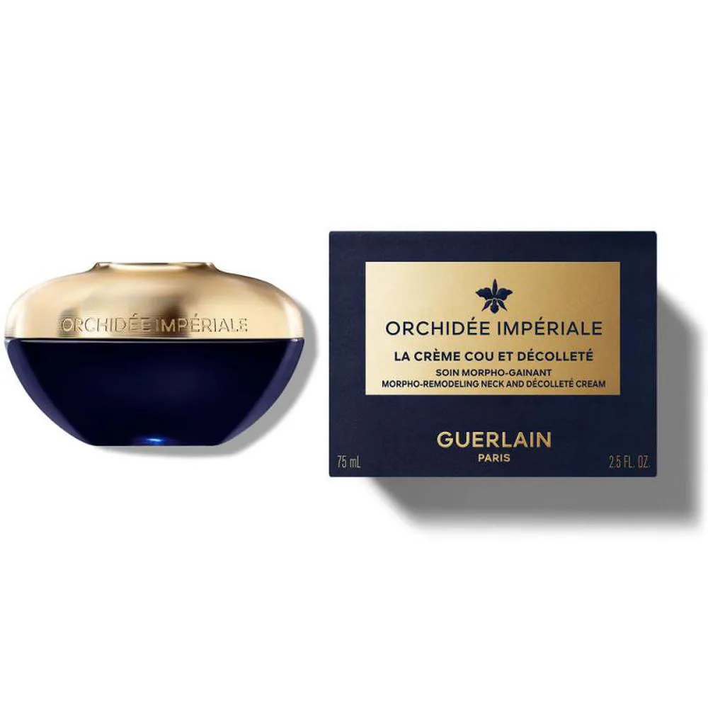 Guerlain Crema Collo e Decolleté Orchidée Impériale Crema Collo e Decolleté Morpho-Rimodellante 75ml donna