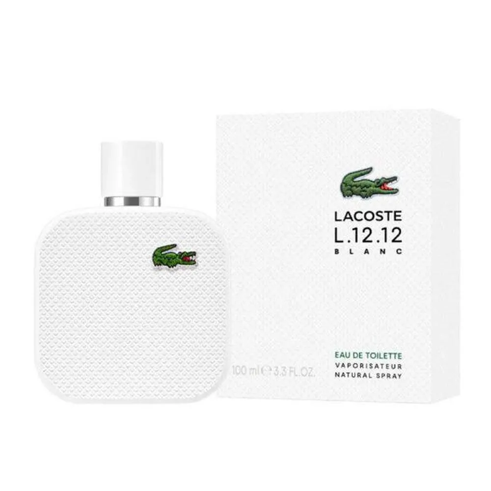Lacoste E.D.L. L.12.12 Blanc eau de toilette Spray uomo 100ml