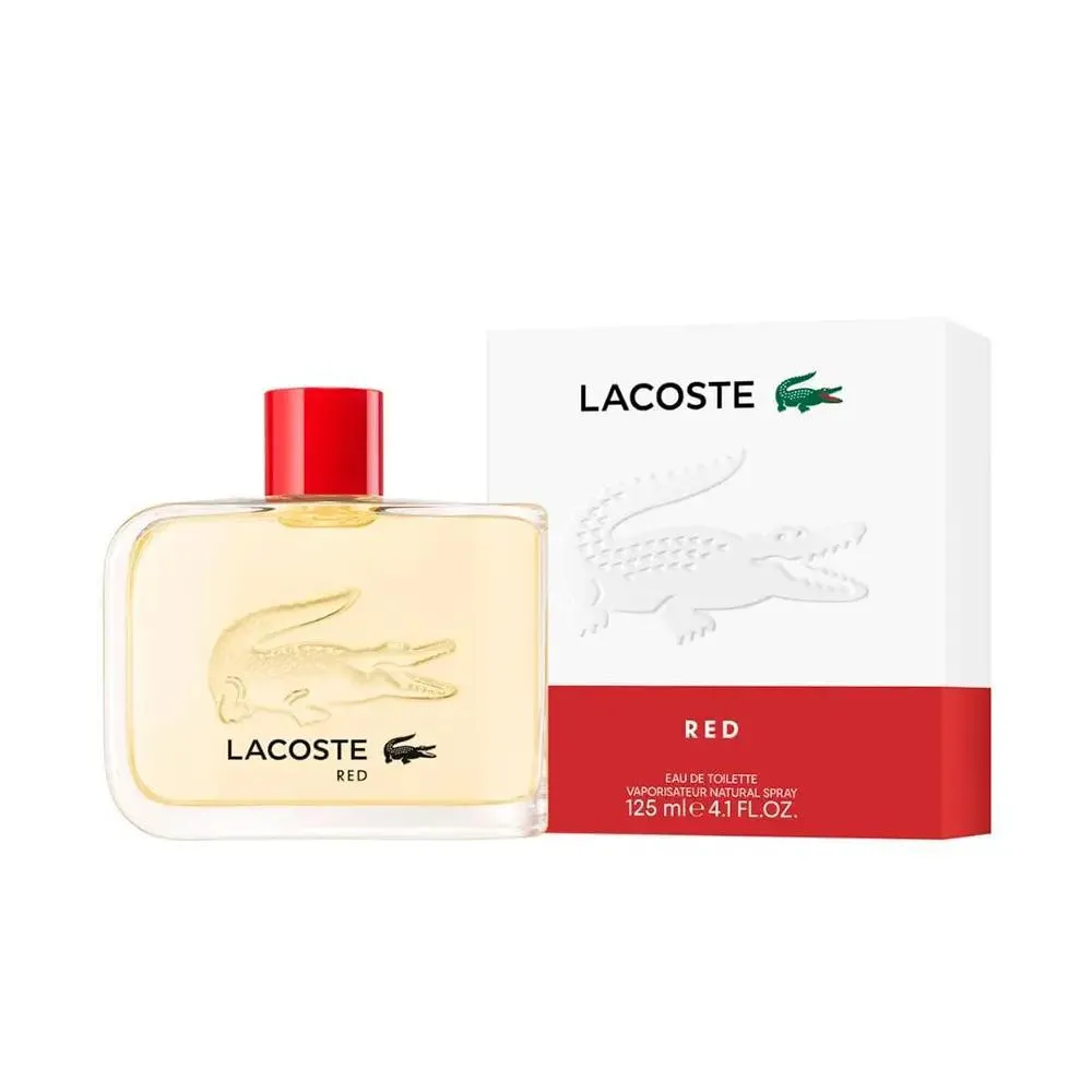 Lacoste Red Eau De Toilette 125ml uomo