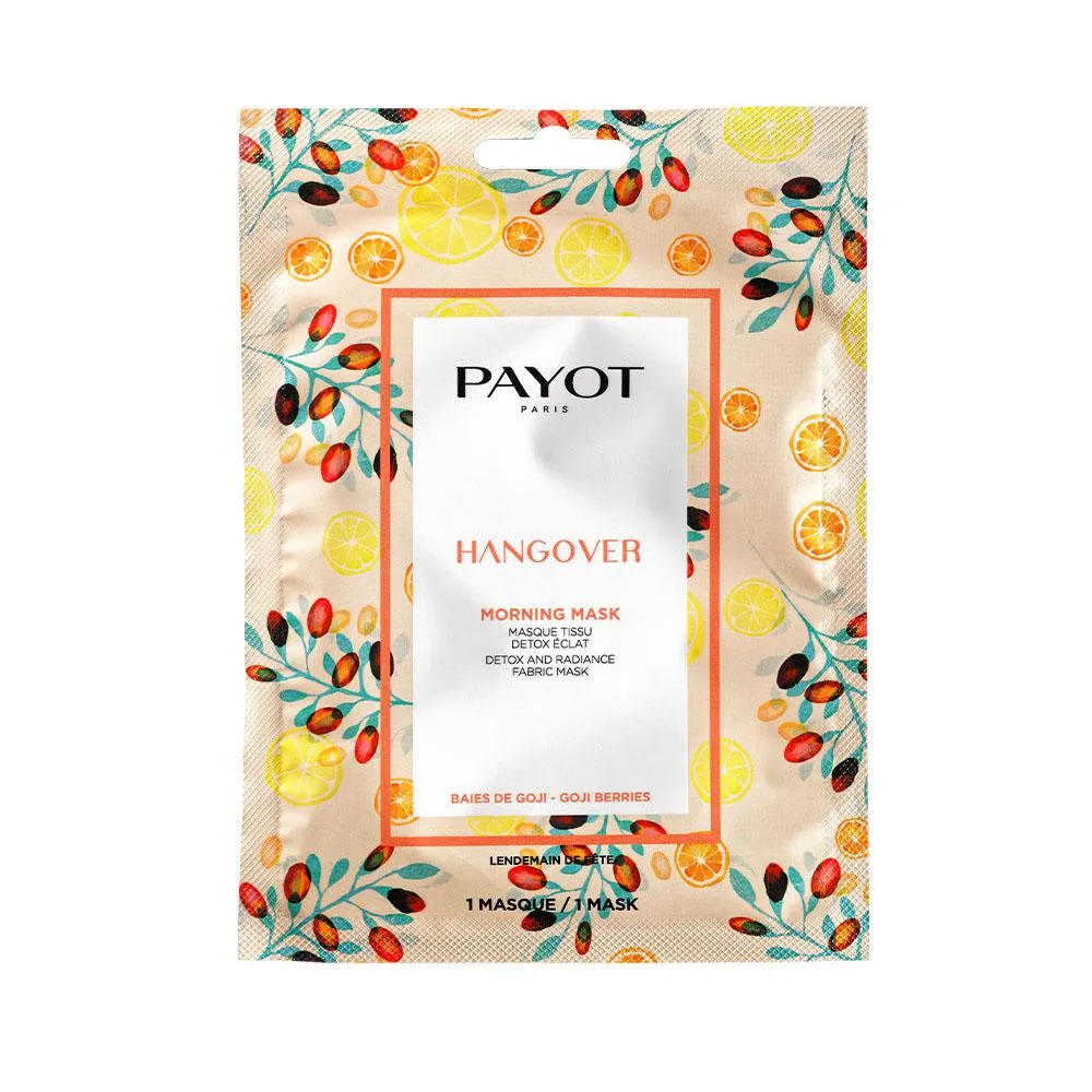 Payot Maschera viso detox e illuminante per i postumi della sbornia Maschera Mattutina donna