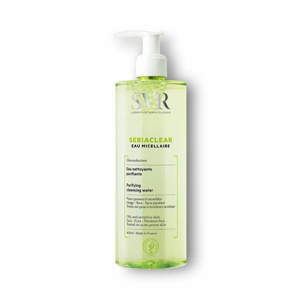 Svr Laboratoire Dermatologique SEBIACLEAR eau micellaire 400 ml Donna