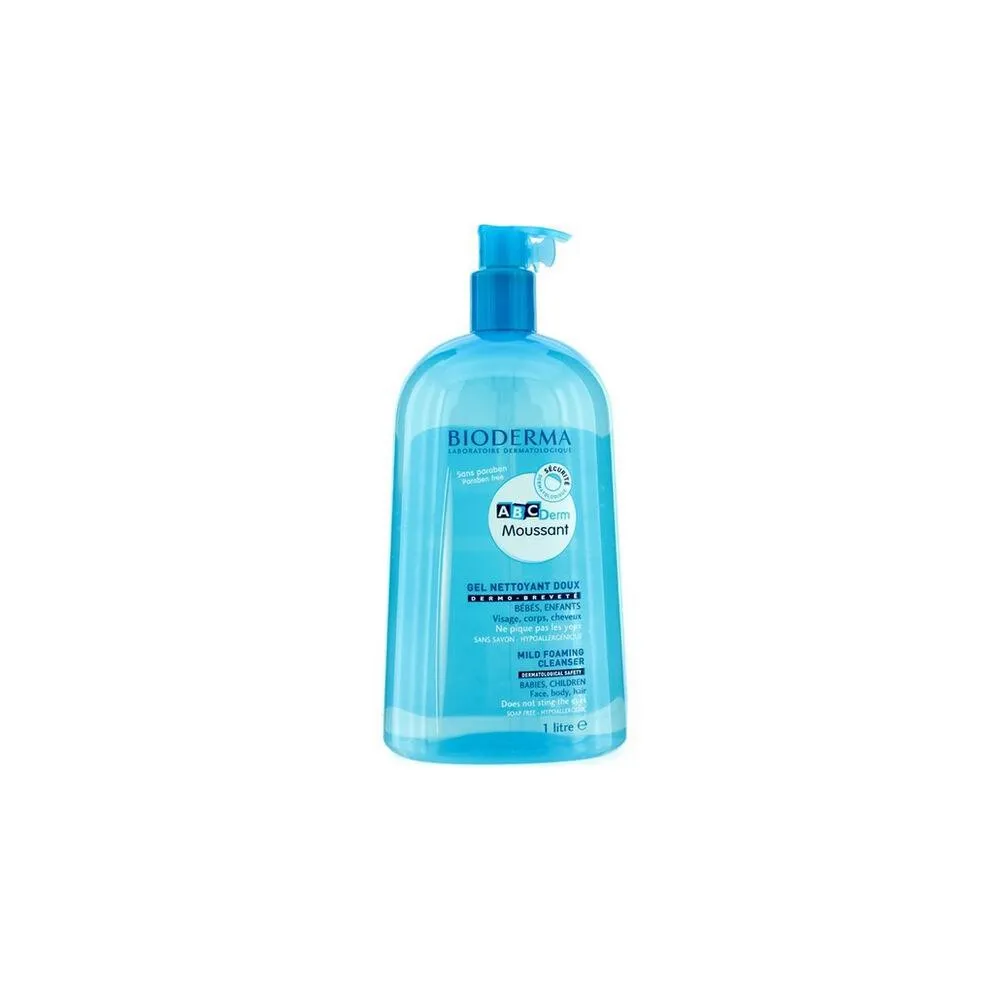 Bioderma ABCDERM gel moussant gel de ducha para toda la familia 1000ml unisex
