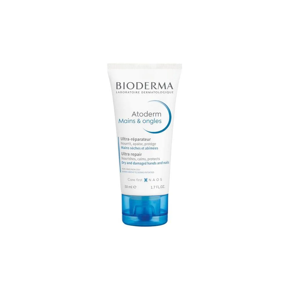Bioderma Atoderm Crema Nutriente per le Mani donna 50ml