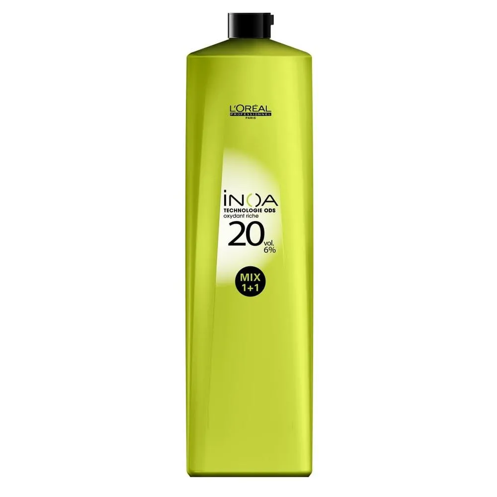 L'Oréal Paris Professionel Inoa Color Ossidante Riche 6 20 Vol Emulsione sviluppante per tutti i tipi di capelli donna 1000ml