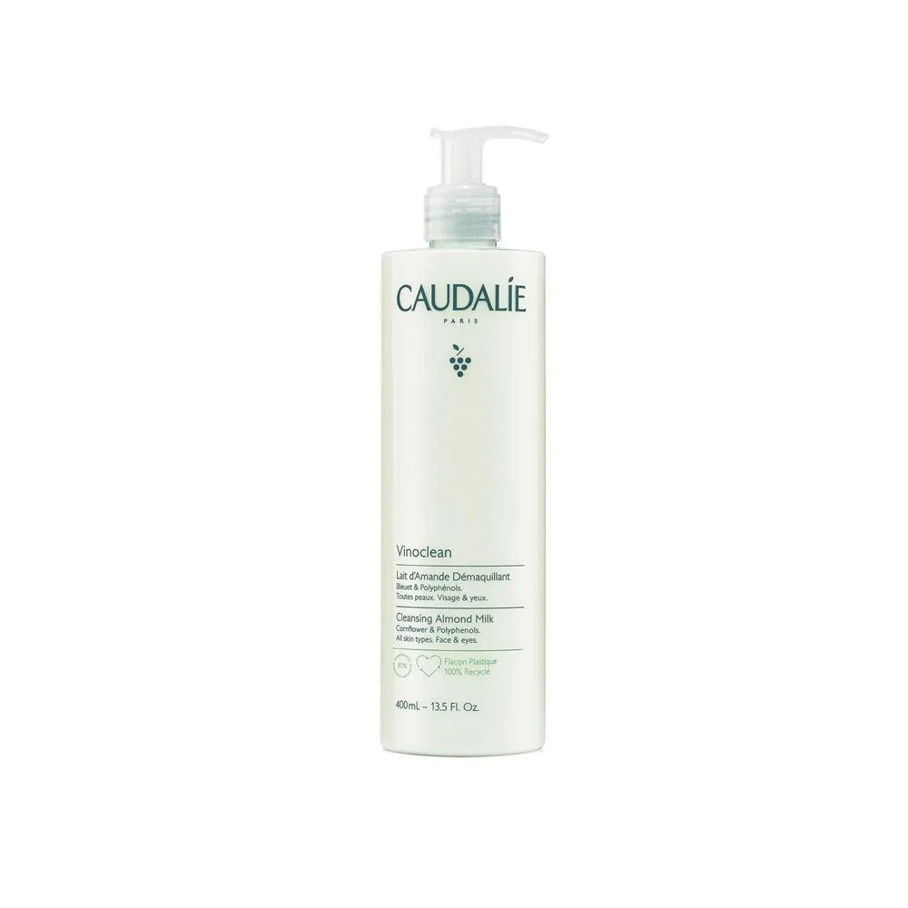 Caudalie Vinoclean Latte di Mandorla Detergente Latte di mandorla detergente per viso e occhi 400ml Donna
