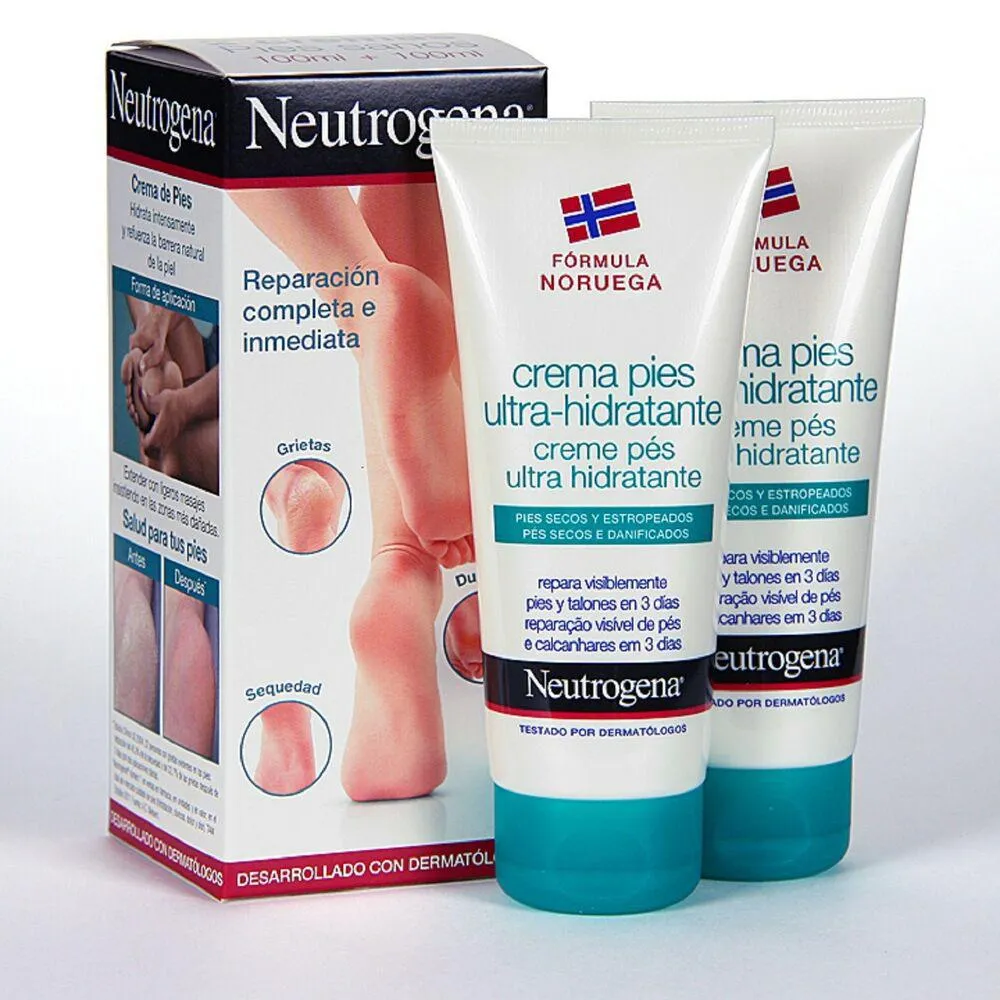 Neutrogena CREMA PIES ULTRAHIDRATANTE LOTE 2 x 100 ml Unisex