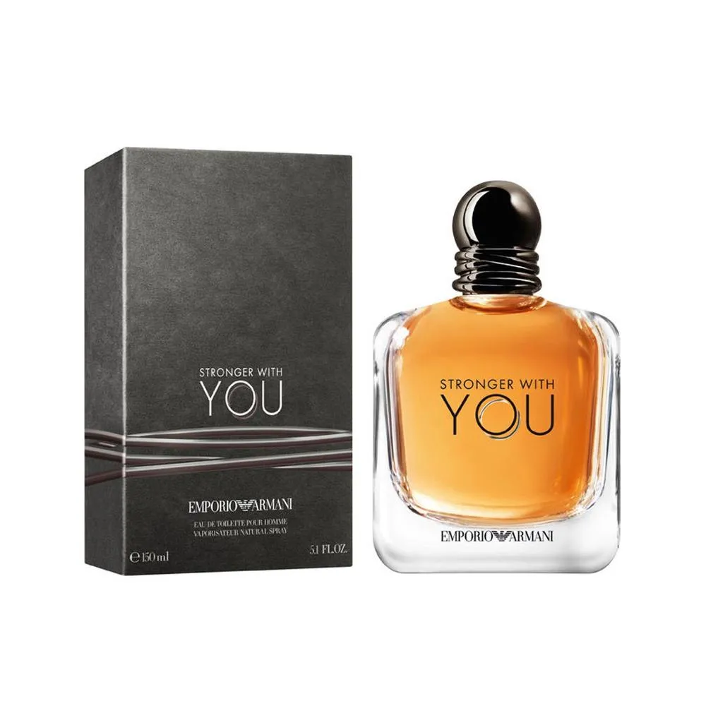 Armani Stronger With You Pour Homme eau de toilette Spray uomo 150ml