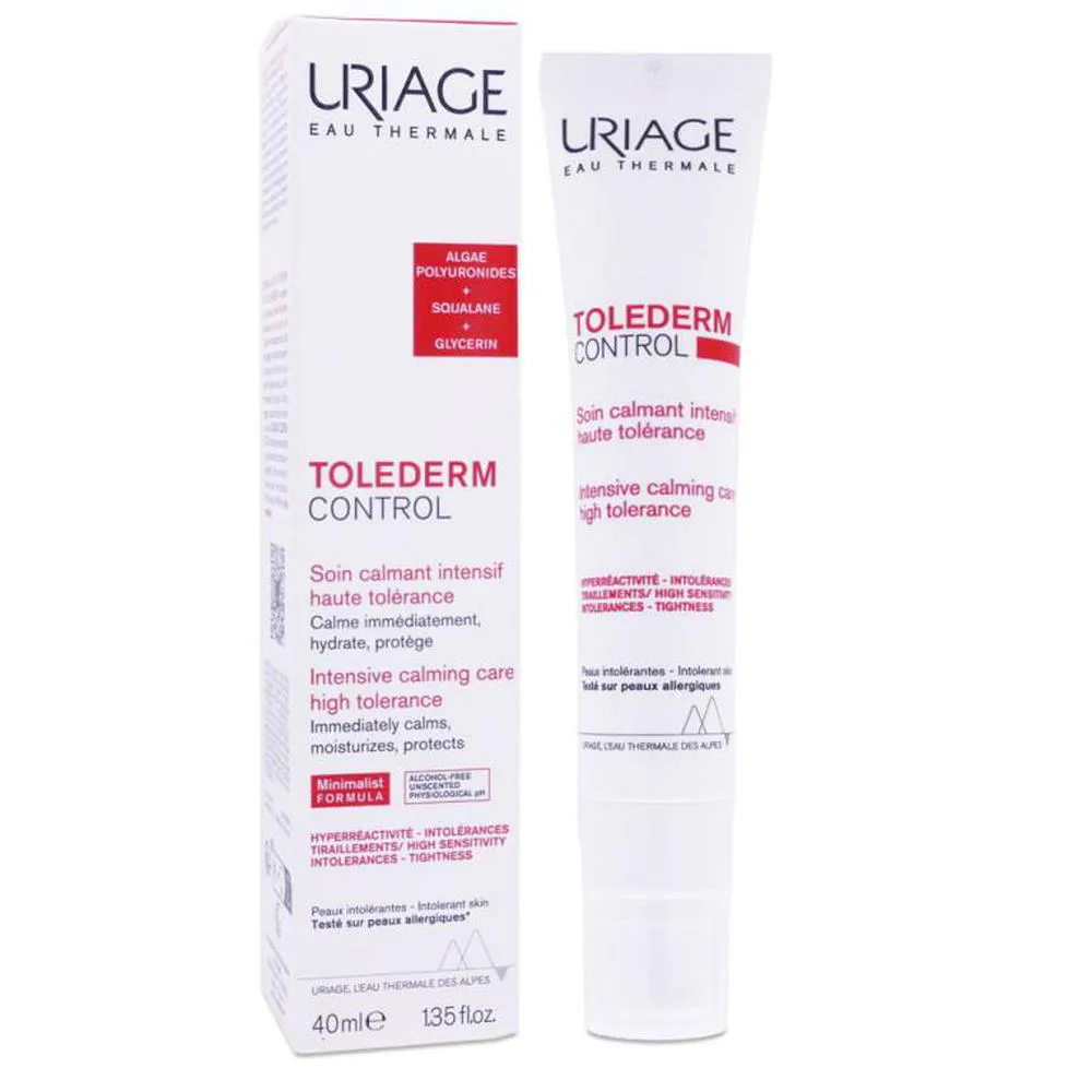 Uriage tolederm control crema lenitiva e calmante per pelli intolleranti 40 ml