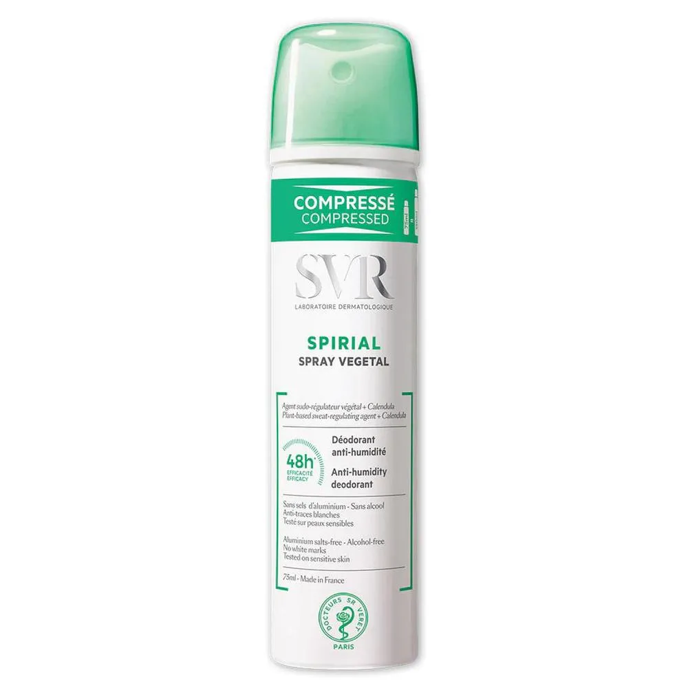 SVR Spirial Spray Deodorante vegetale regolatore della sudorazione 75ml