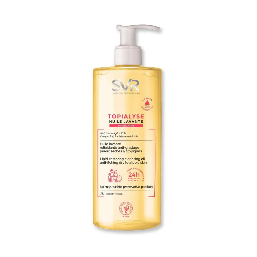 Svr Laboratoire Dermatologique TOPIALYSE huile lavant 1000 ml Unisex