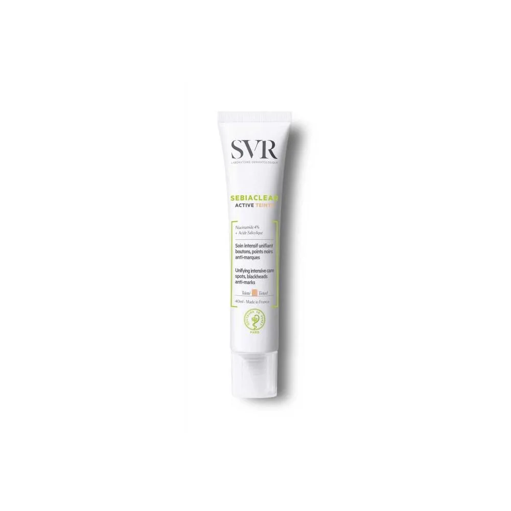 Svr Laboratoire Dermatologique SEBIACLEAR active teintee 40 ml Donna