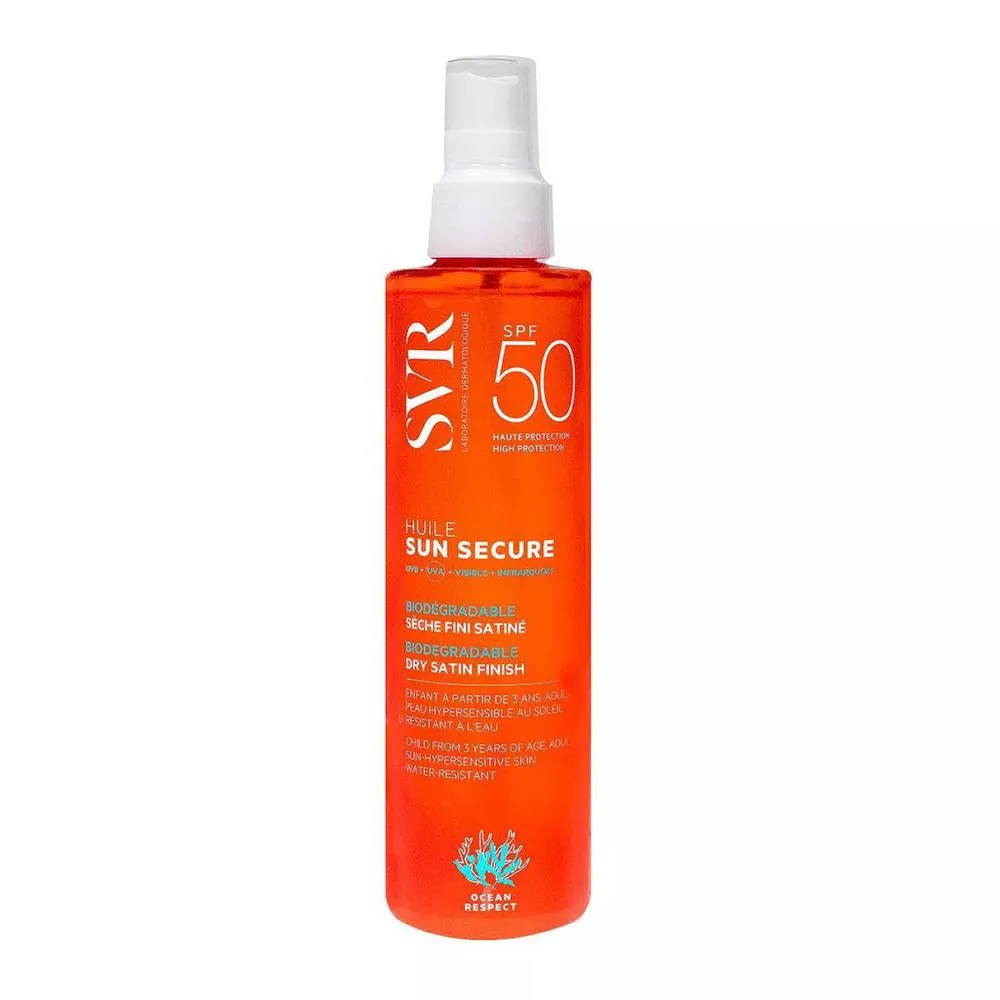 Svr Laboratoire Dermatologique SUN SECURE huile seche SPF50 200 ml Donna