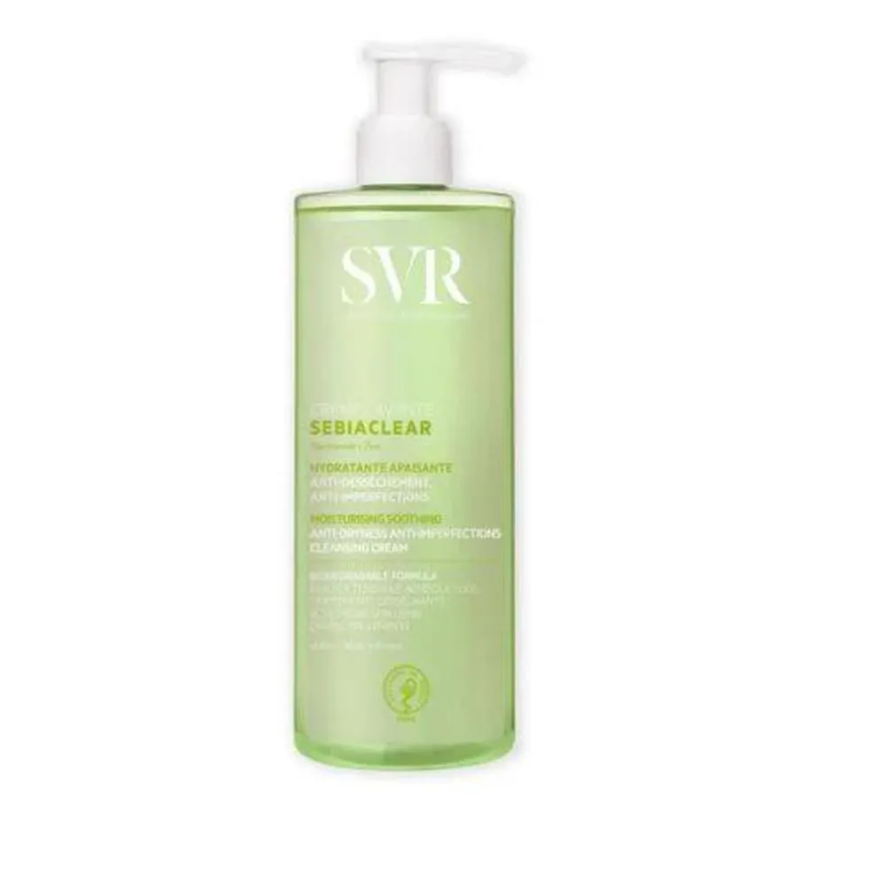 SVR Laboratoire Sebiaclear Cleansing Cream Crema detergente idratante per le imperfezioni donna 400ml