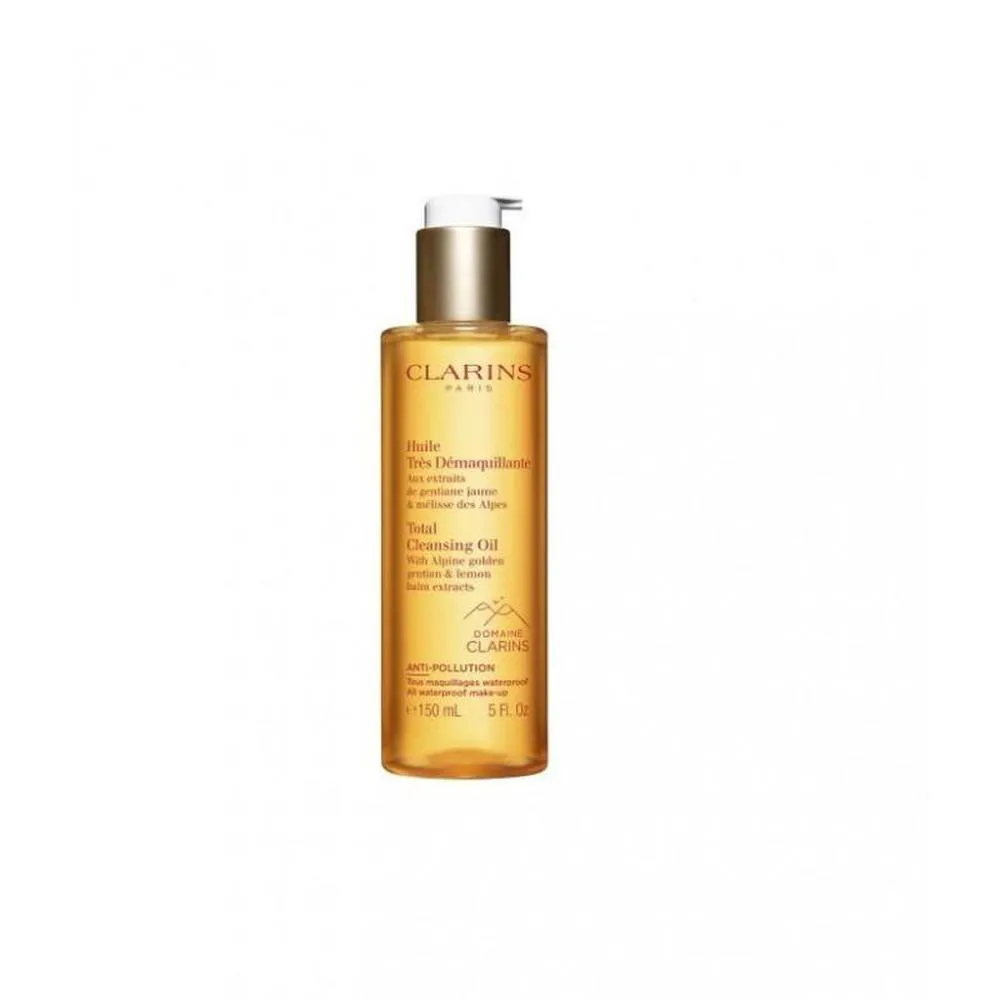 Clarins Total Cleansing Oil Olio struccante intensivo 150ml Donna