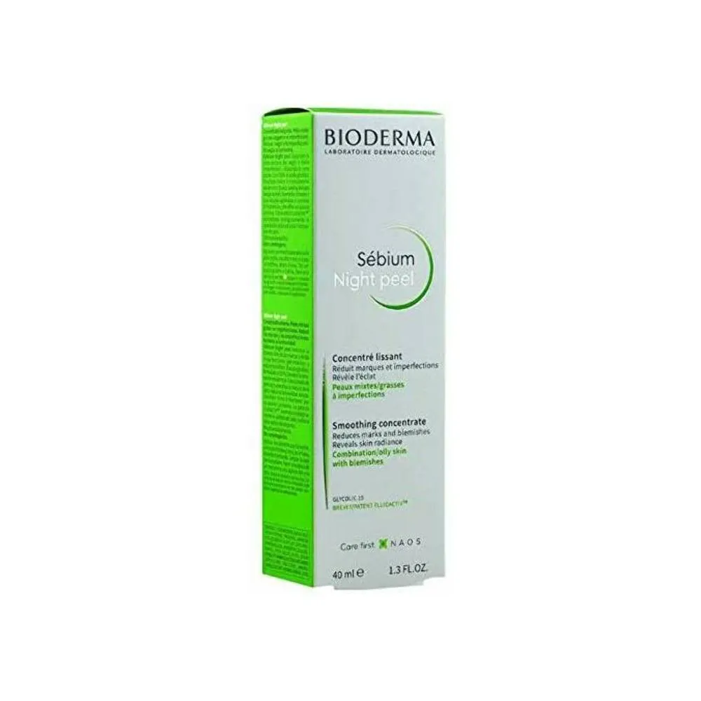 Bioderma SEBIUM NIGHT PEEL peeling dermatolgico suave 40 ml Unisex
