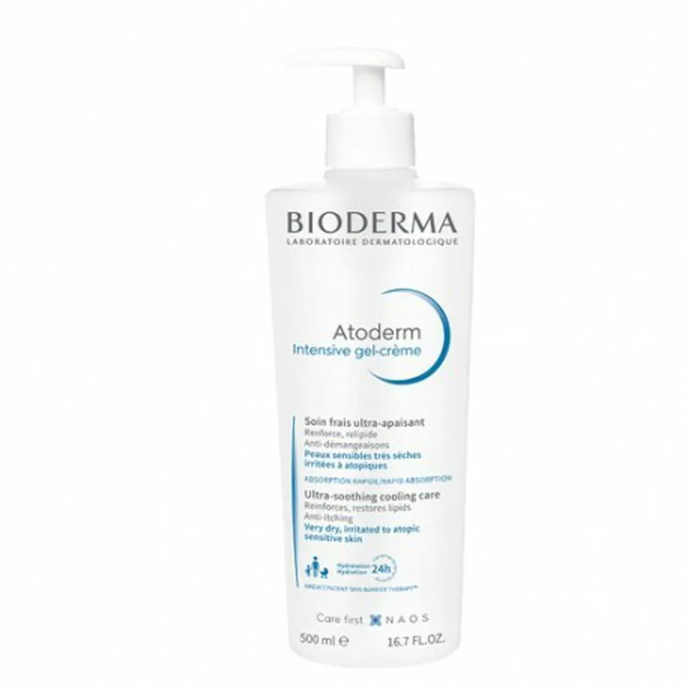 Bioderma Atoderm Intensive Gel Creme Crema corpo 500ml Donna