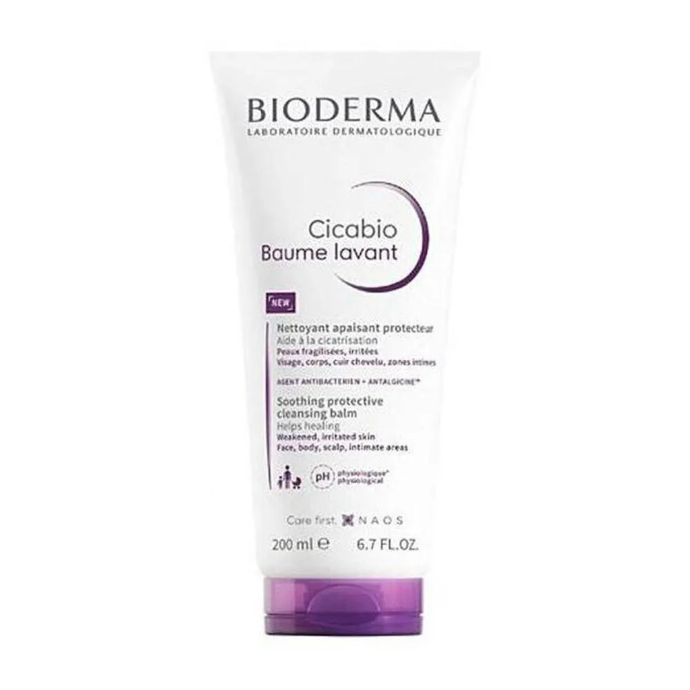 Bioderma Cicabio Soothing Protective Cleansing Balm donna 200ml