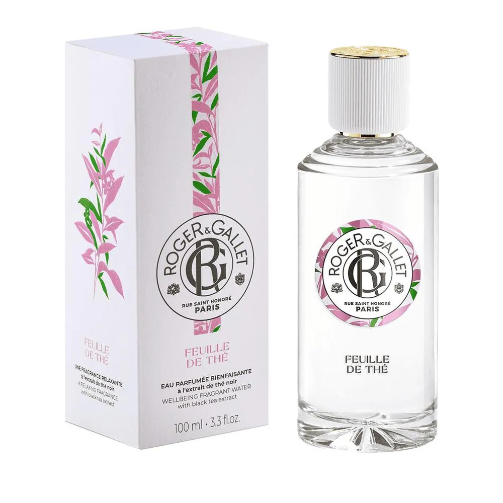 Roger Gallet FEUILLE DE TH agua perfumada bienestar 100 ml Donna
