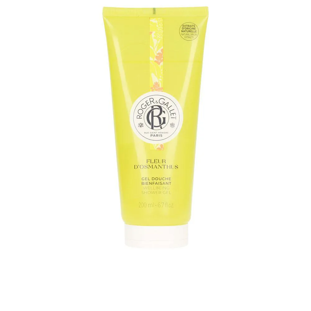 Roger Gallet FLEUR DOSMANTHUS gel de ducha bienestar 200 ml Unisex