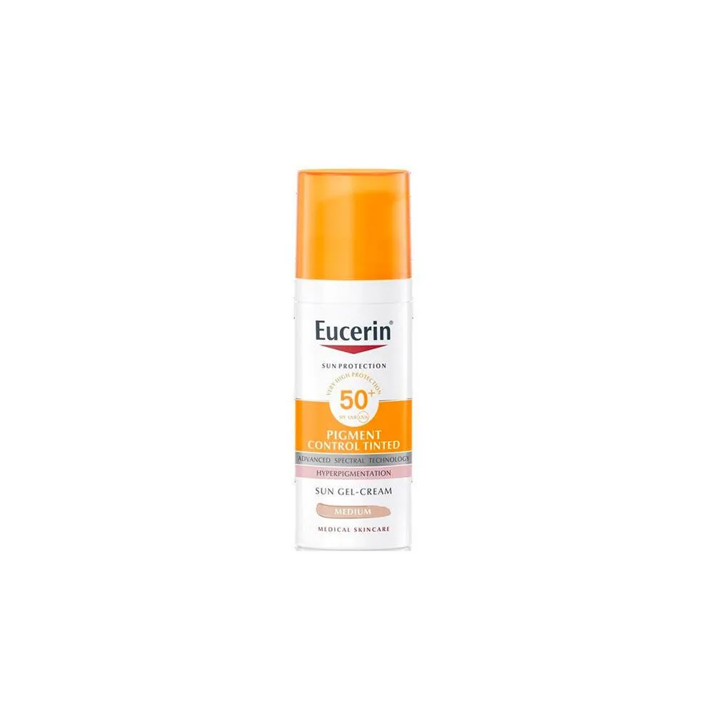 Eucerin SUN PROTECTION oil control dry touch SPF50 tinted medium 50 ml Unisex