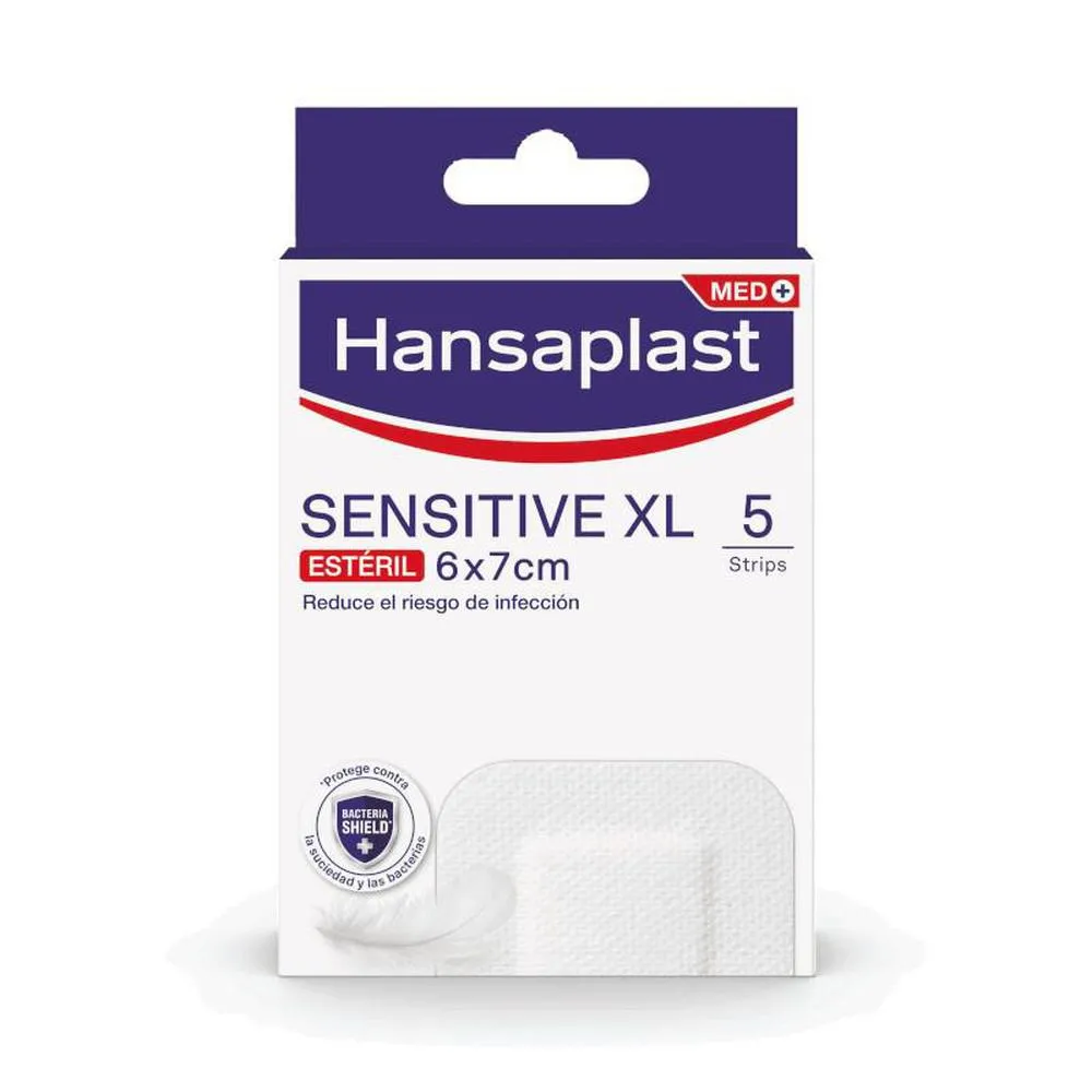 Hansaplast Sensitive XL 6x7 5U unisex