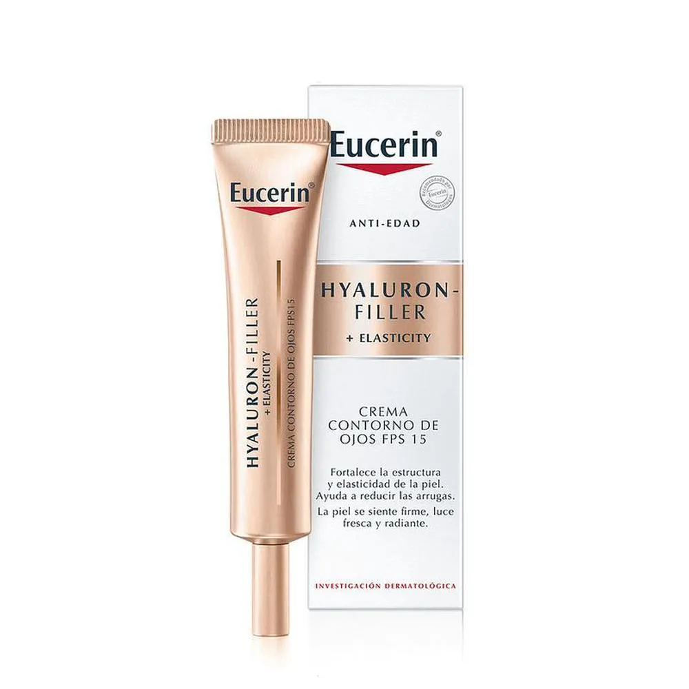 Eucerin HYALURON FILLER elasticity contorno de ojos 15 ml Unisex