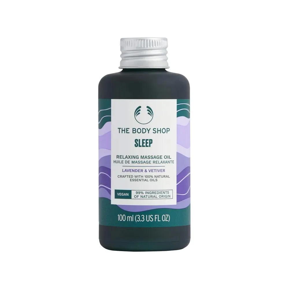 The Body Shop Olio da massaggio rilassante per il sonno Olio da massaggio rilassante donna 100ml