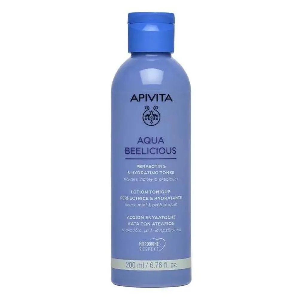 Apivita AQUA BEELICIOUS perfecting and moisturizing toner 200ml donna