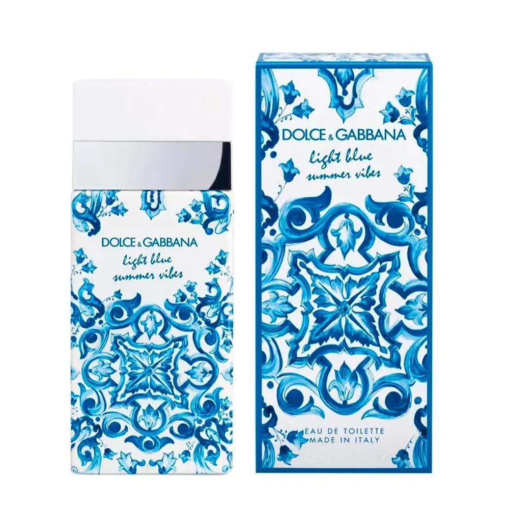 Dolce Gabbana Vibrazioni estive azzurre eau de toilette donna 100ml