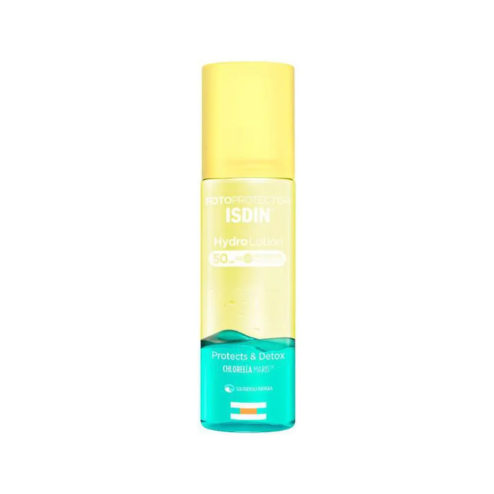 Isdin FOTOPROTECTOR HYDROLOTION protege y oxigena SPF50 200 ml Unisex