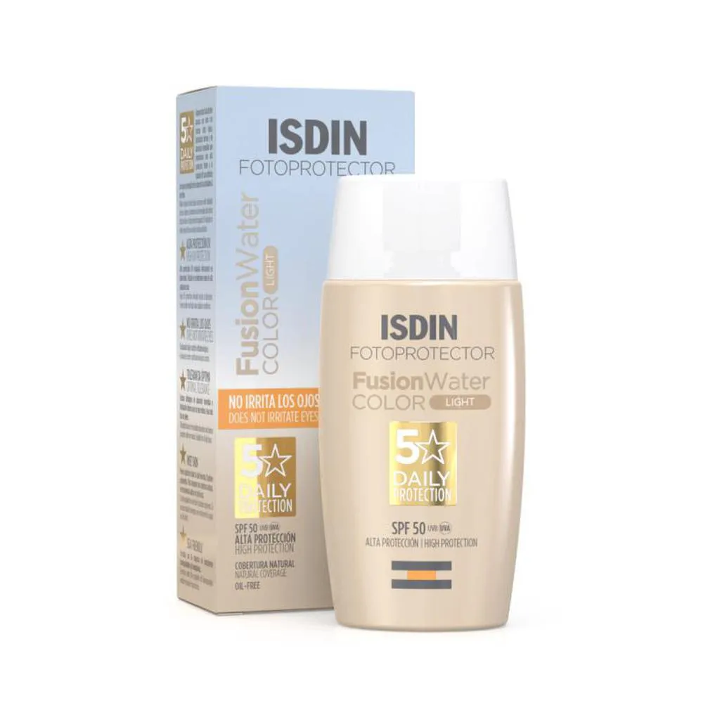Isdin FOTOPROTECTOR fusion water color SPF50 light 50 ml Unisex